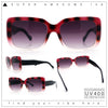 Womens Classy 90s Styling Chic Rectangle Designer Fashion Plastic Sunglasses