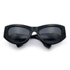 Womens Crop Mod Cat Eye Luxury Fashion Plastic Sunglasses