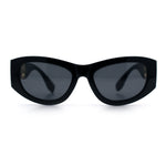 Womens Crop Mod Cat Eye Luxury Fashion Plastic Sunglasses