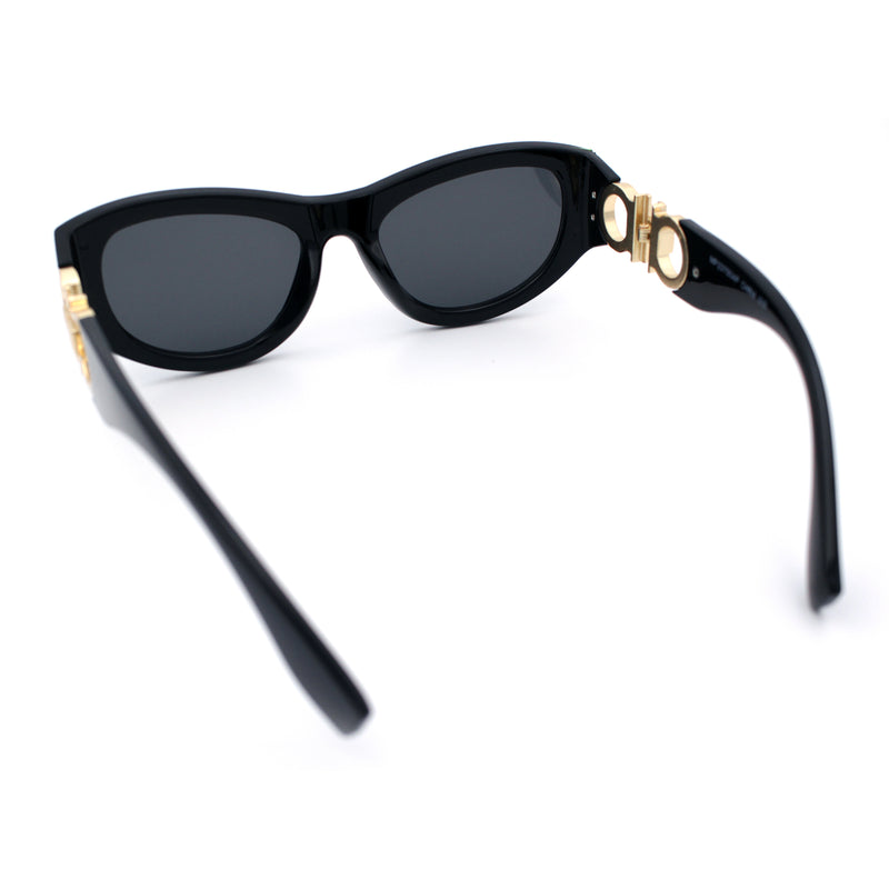 Womens Crop Mod Cat Eye Luxury Fashion Plastic Sunglasses