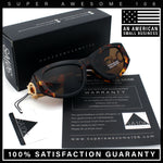 Womens Crop Mod Cat Eye Luxury Fashion Plastic Sunglasses