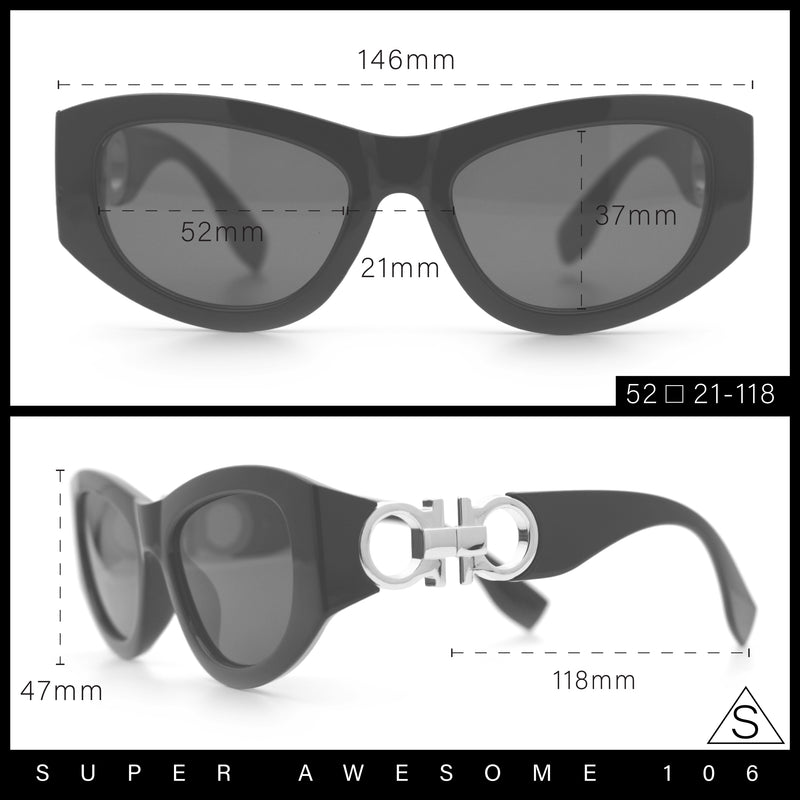 Womens Crop Mod Cat Eye Luxury Fashion Plastic Sunglasses