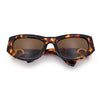Womens Crop Mod Cat Eye Luxury Fashion Plastic Sunglasses