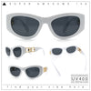 Womens Crop Mod Cat Eye Luxury Fashion Plastic Sunglasses