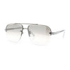 Mens Luxury Rimless Rectangle Mafia Metal Rim Racer Mob Sunglasses