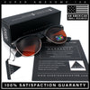 Classic Iconic Night Driving HD Amber Lens Half Rim Hipster Sunglasses