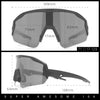 Polarized Mens Classic Oversized Mirror Wrap Half Rim Sport Plastic Sunglasses