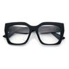 Womens Luxury Jaguar Head Jewel Thick Horn Cat Eye Clear Fashion Eyeglasses