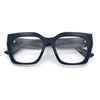 Womens Luxury Jaguar Head Jewel Thick Horn Cat Eye Clear Fashion Eyeglasses