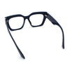 Womens Luxury Jaguar Head Jewel Thick Horn Cat Eye Clear Fashion Eyeglasses