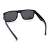 Mens Kush Polarized Mirrored Classic Sport Horn Rim Plastic Rectangle Sunglasses