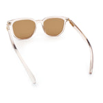 Gentlemanly Fancy Metal Hinge Oversized Thin Plastic Horn Rim Sunglasses