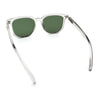 Gentlemanly Fancy Metal Hinge Oversized Thin Plastic Horn Rim Sunglasses