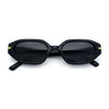 Womens Elegant Mod Geometric Oval Rectangle Plastic Fashion Sunglasses