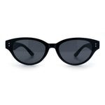 Womens Retro Hipster Cat Eye Horn Rim Plastic Fashion Sunglasses