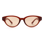 Womens Retro Hipster Cat Eye Horn Rim Plastic Fashion Sunglasses