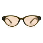Womens Retro Hipster Cat Eye Horn Rim Plastic Fashion Sunglasses