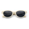 Womens Retro Hipster Cat Eye Horn Rim Plastic Fashion Sunglasses