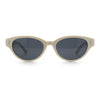 Womens Retro Hipster Cat Eye Horn Rim Plastic Fashion Sunglasses