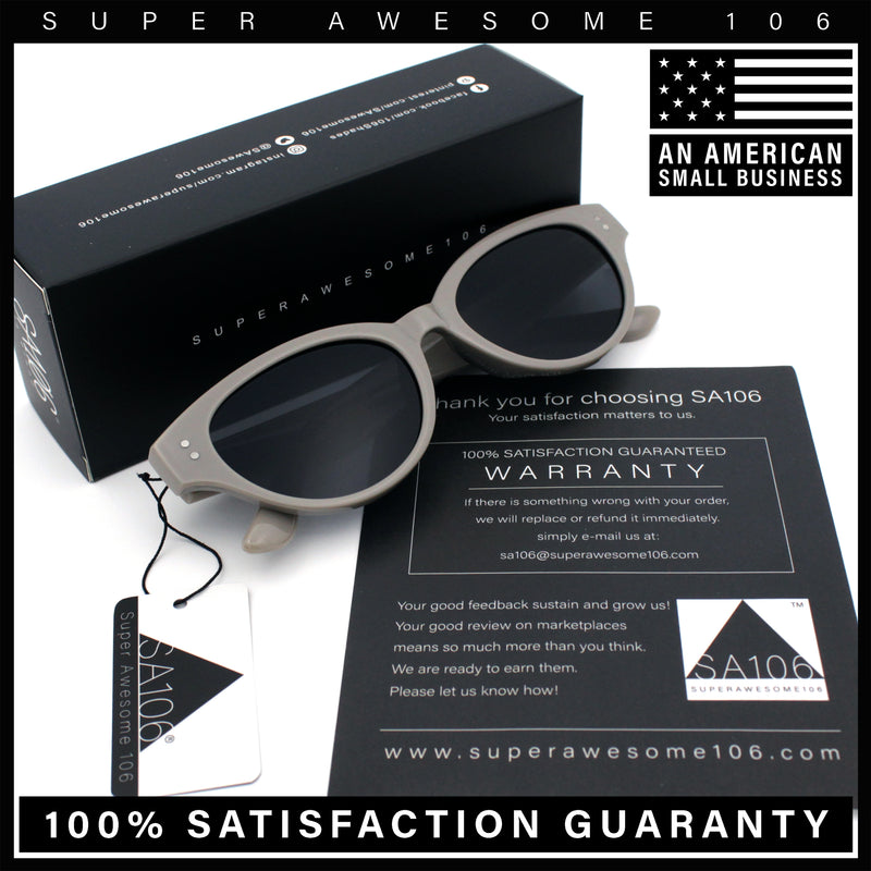 Womens Retro Hipster Cat Eye Horn Rim Plastic Fashion Sunglasses