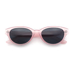 Womens Retro Hipster Cat Eye Horn Rim Plastic Fashion Sunglasses