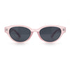 Womens Retro Hipster Cat Eye Horn Rim Plastic Fashion Sunglasses
