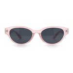 Womens Retro Hipster Cat Eye Horn Rim Plastic Fashion Sunglasses