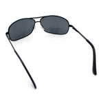 Mens Classic Air Force Officer Agent Metal Rim Cop Sunglasses