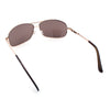 Mens Classic Air Force Officer Agent Metal Rim Cop Sunglasses