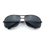 Mens Classic Air Force Officer Agent Metal Rim Cop Sunglasses