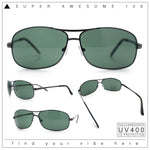 Mens Classic Air Force Officer Agent Metal Rim Cop Sunglasses