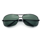 Mens Classic Air Force Officer Agent Metal Rim Cop Sunglasses