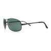 Mens Classic Air Force Officer Agent Metal Rim Cop Sunglasses