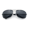Mens Classic Air Force Officer Agent Metal Rim Cop Sunglasses