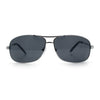 Mens Classic Air Force Officer Agent Metal Rim Cop Sunglasses