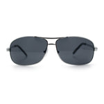 Mens Classic Air Force Officer Agent Metal Rim Cop Sunglasses
