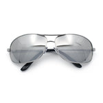 Mens Classic Air Force Officer Agent Metal Rim Cop Sunglasses