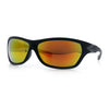 Mens Choppers Flaming Arm 90s Wrap Biker Manly Plastic Sunglasses