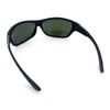 Mens Choppers Flaming Arm 90s Wrap Biker Manly Plastic Sunglasses