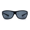 Mens Choppers Flaming Arm 90s Wrap Biker Manly Plastic Sunglasses