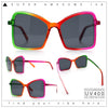 Womens Diva Oversized Butterfly Thin Plastic Fashion Retro Sunglasses