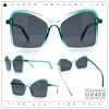 Womens Diva Oversized Butterfly Thin Plastic Fashion Retro Sunglasses