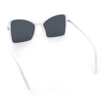 Womens Diva Oversized Butterfly Thin Plastic Fashion Retro Sunglasses
