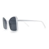 Womens Diva Oversized Butterfly Thin Plastic Fashion Retro Sunglasses