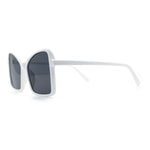 Womens Diva Oversized Butterfly Thin Plastic Fashion Retro Sunglasses