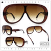 Bold Oversized Shield Thick Plastic Retro Racer Fashion Sunglasses