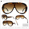 Bold Oversized Shield Thick Plastic Retro Racer Fashion Sunglasses