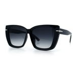 Womens Classic 90s Squared Oversize Butterfly Designer Fashion Sunglasses