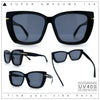 Womens Classic 90s Squared Oversize Butterfly Designer Fashion Sunglasses