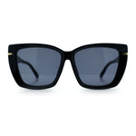 Womens Classic 90s Squared Oversize Butterfly Designer Fashion Sunglasses